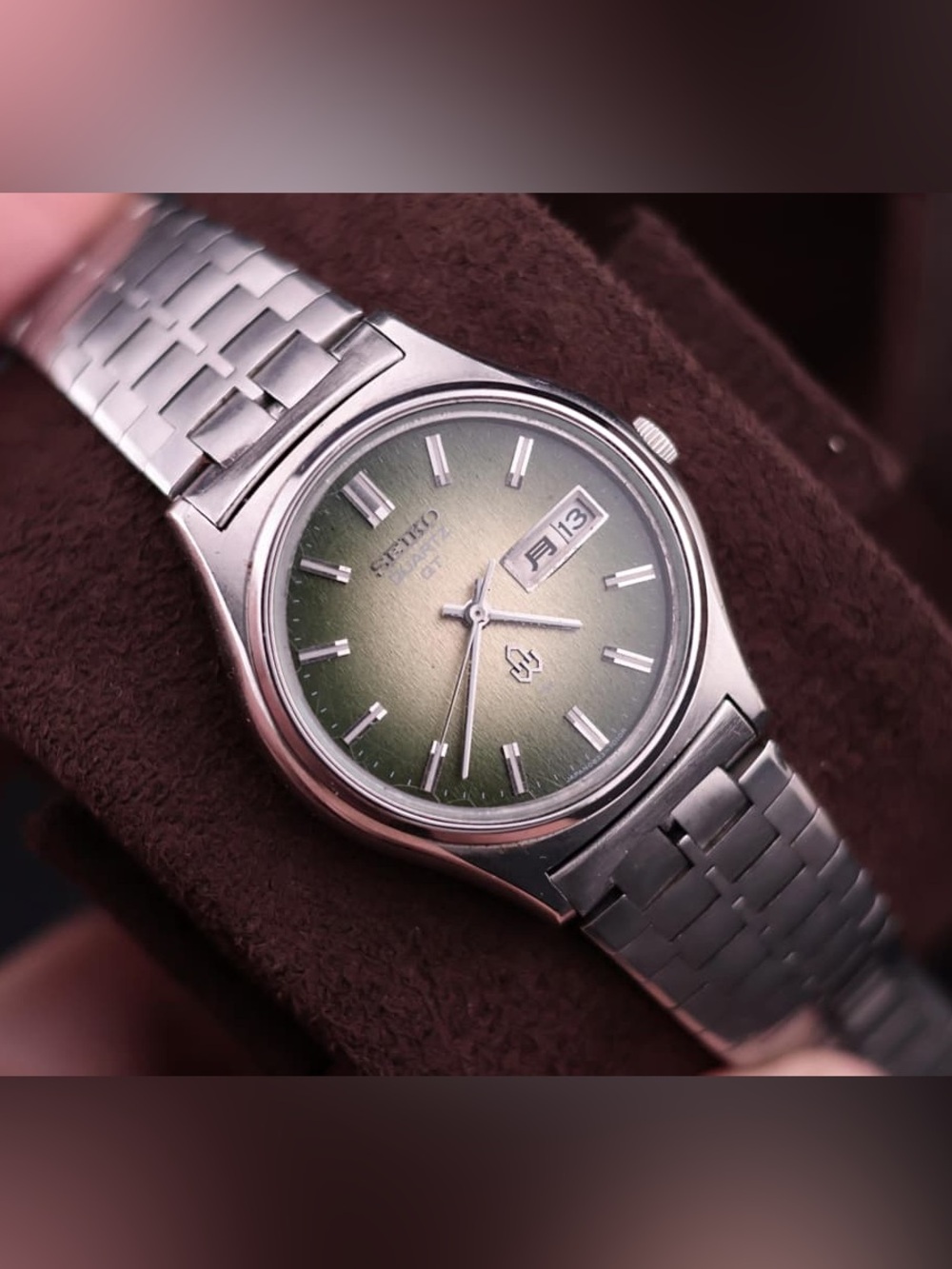 Vintage 1974 Seiko Quartz QT 0823-7000 Men’s Watch - Very Good Condition